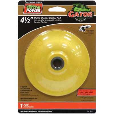 Gator Quick Change 4-1/2 In. Angle Grinder Backing Pad